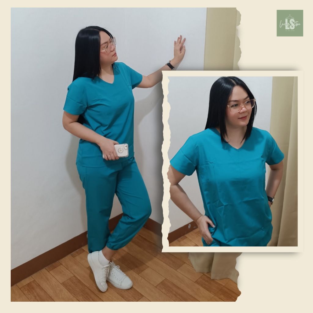 HTP Basics Women's Unifit Scrub Suit BATCH (Semi-fitted Top