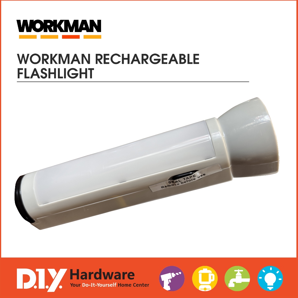 WORKMAN Rechargeable SMD Flashlight | Shopee Philippines