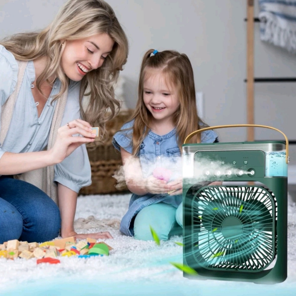 600mL Portable 4 in 1 Mini Portable Fan Air Cooling fan Humidifier ...