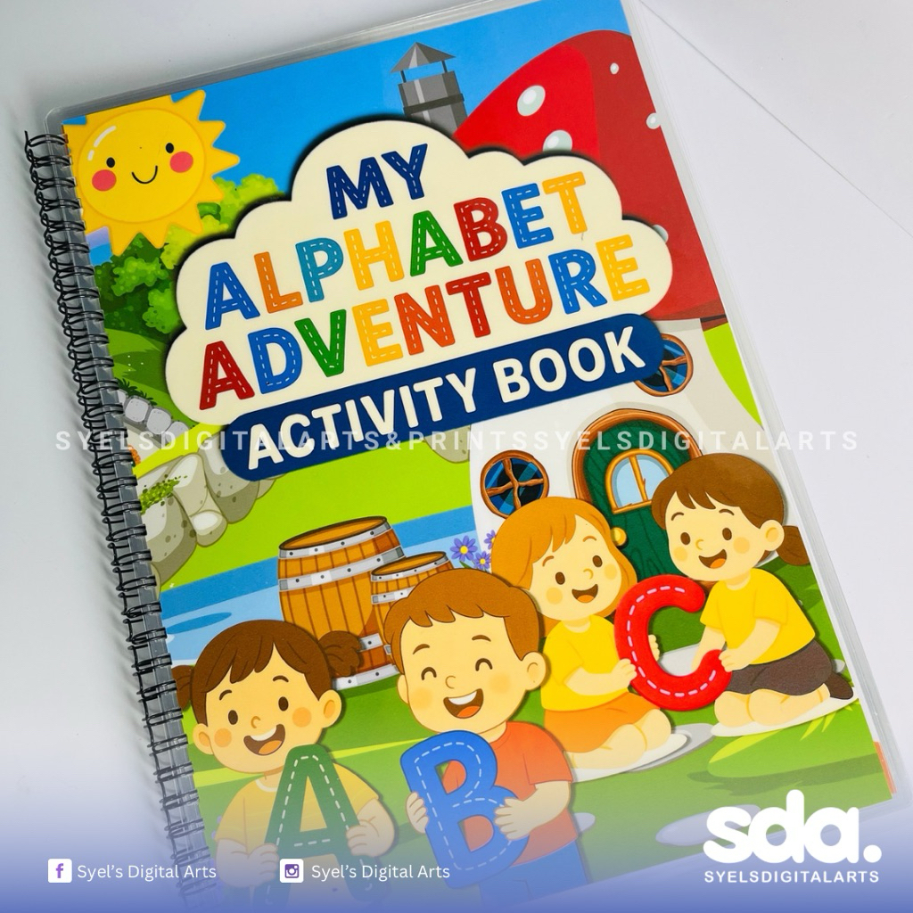 MY ALPHABET ADVENTURE SWIPE AND WRITE ACTIVITY BOOK | Shopee Philippines