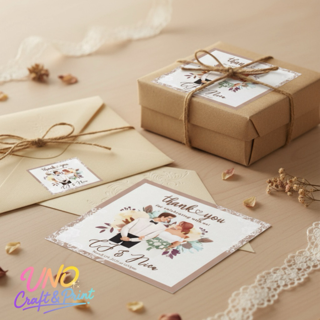 WEDDING STICKER LABEL | CUSTOMIZED DETAILS | Shopee Philippines