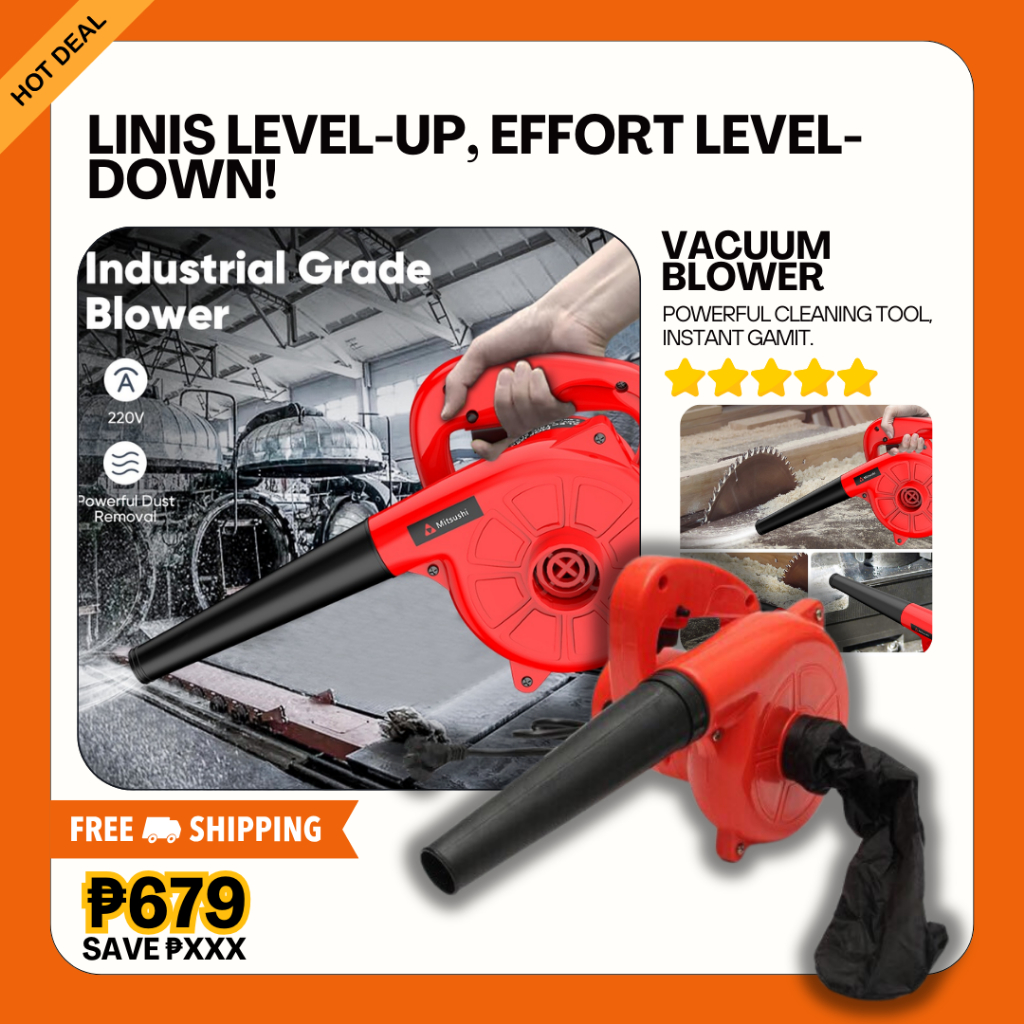 All in One Blower Vacuum Cleaner Car Dust Cleaner Air Blower for ...