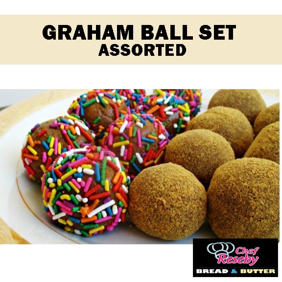 NO BAKE GRAHAM BALL SET (ASSORTED) COMPLETE SET | Shopee Philippines