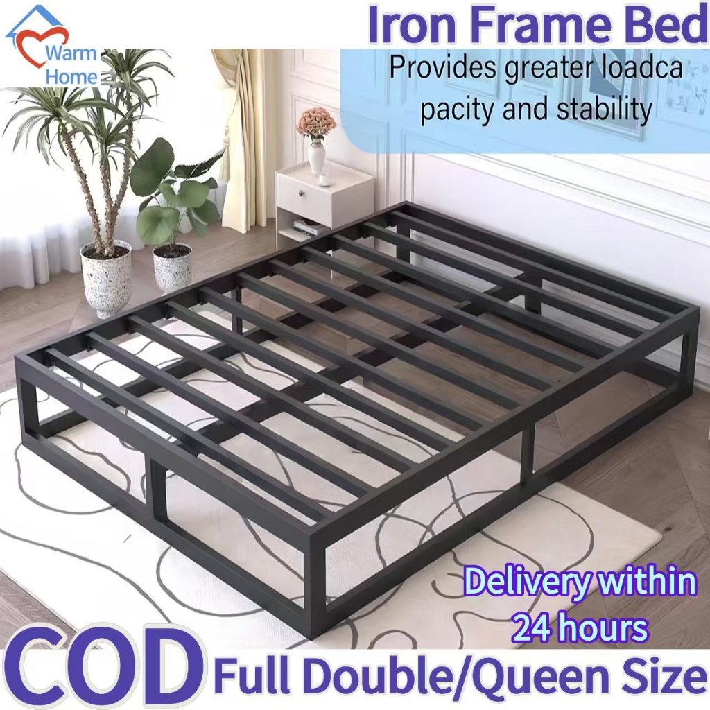 bed frame metal full Double/bed frame Queen Size Height 14 inches High ...