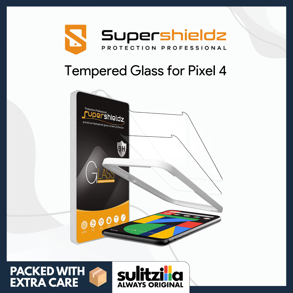 Supershieldz Tempered Glass Screen Protector for Pixel 4 (2-Pack ...