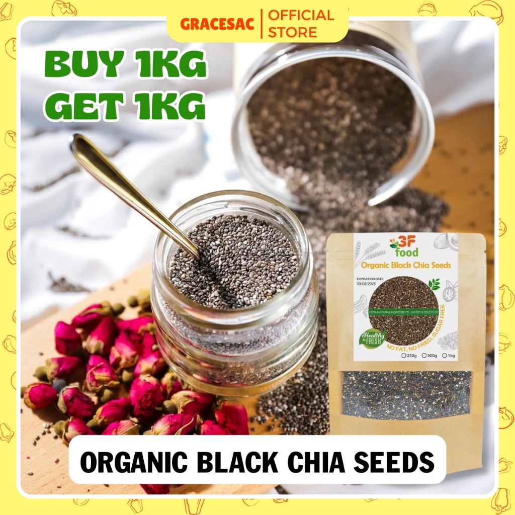 [BEST SELLER] Chia Seeds 500g and 1kg Kilo for Keto and Low Carb Diet ...