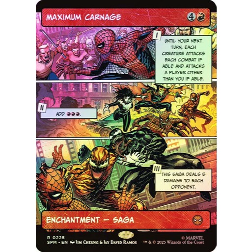 Maximum Carnage SPM Marvel's Spider-Man MTG Magic The Gathering | Shopee  Philippines