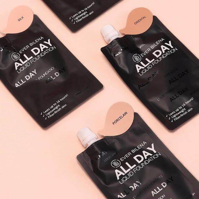 EB All day Liquid Foundation in Pouch-Lightweight & Flawless Finish ...