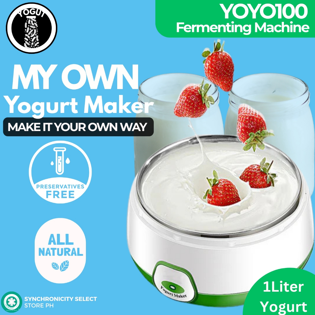 Synchronicity YOYO100 Automatic Yogurt Machine (1L) - 220V - Local ...