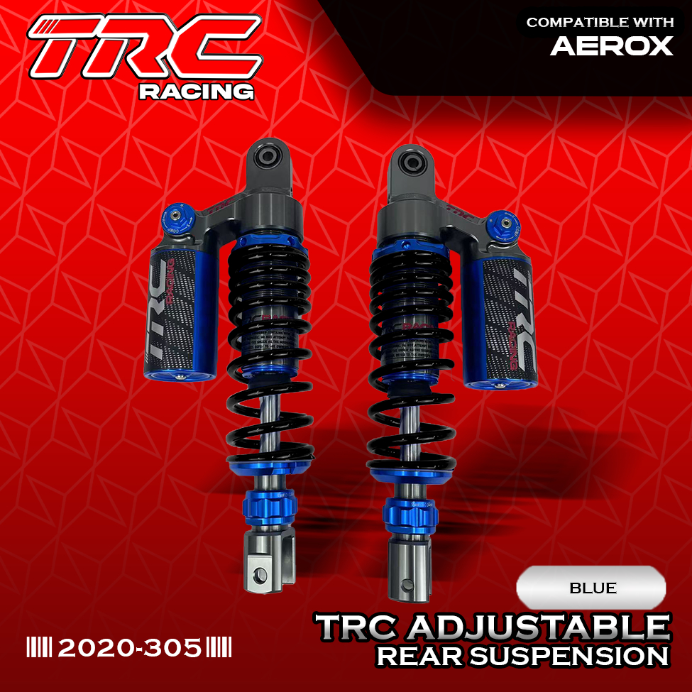 TRC Racing RACETECH-SERIES FULLY ADJUSTABLE 305MM REAR SHOCK SUSPENSION ...