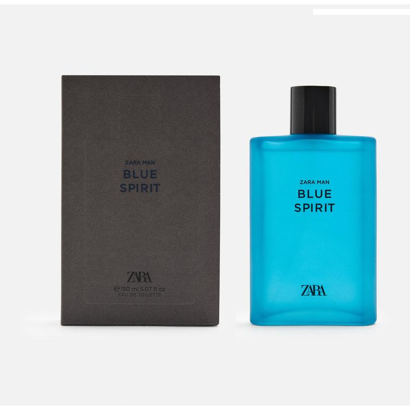 ZARA MAN SILVER BLUE SPIRIT GREEN SAVAGE Shopee Philippines