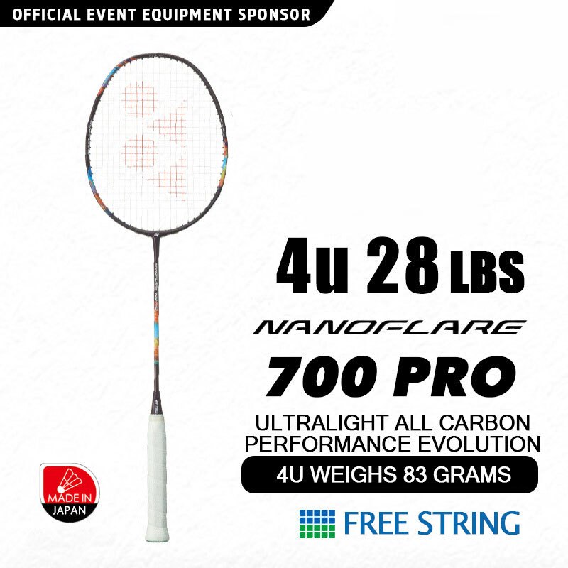YY NANOFLARE 700 PRO badminton racket original Frame with string ...