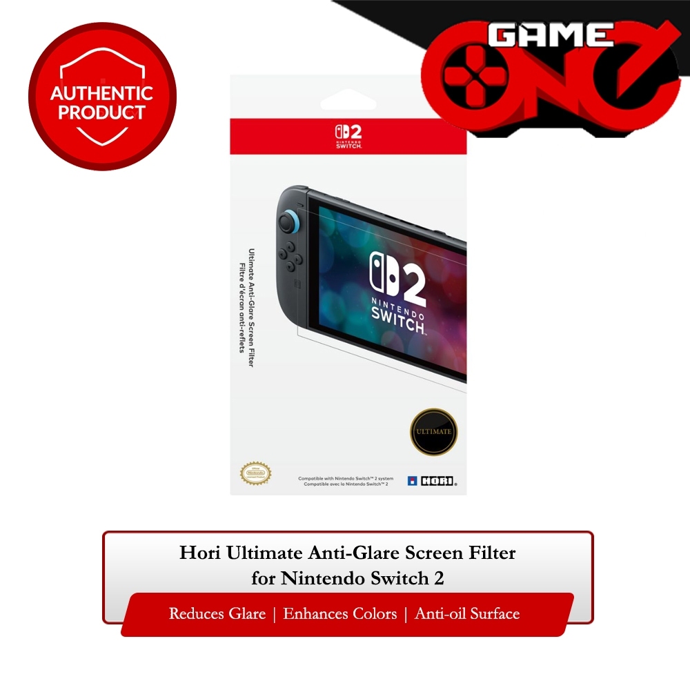 Hori Ultimate Anti-Glare Screen Filter for Nintendo Switch 2 (NSX-058A ...