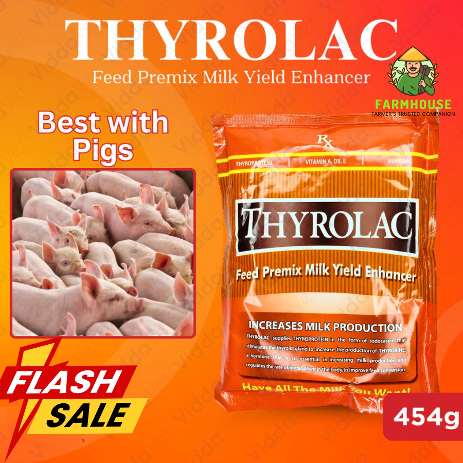 [AUTHENTIC] Thyrolac 500g Feed Premix Milk Enhancer for pigs Animal ...