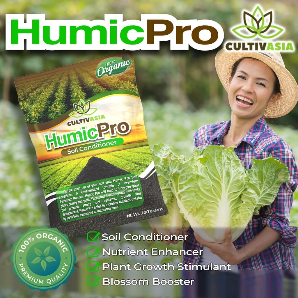 Original Humic Pro by CultivAsia Plant Booster and Soil Conditioner ...