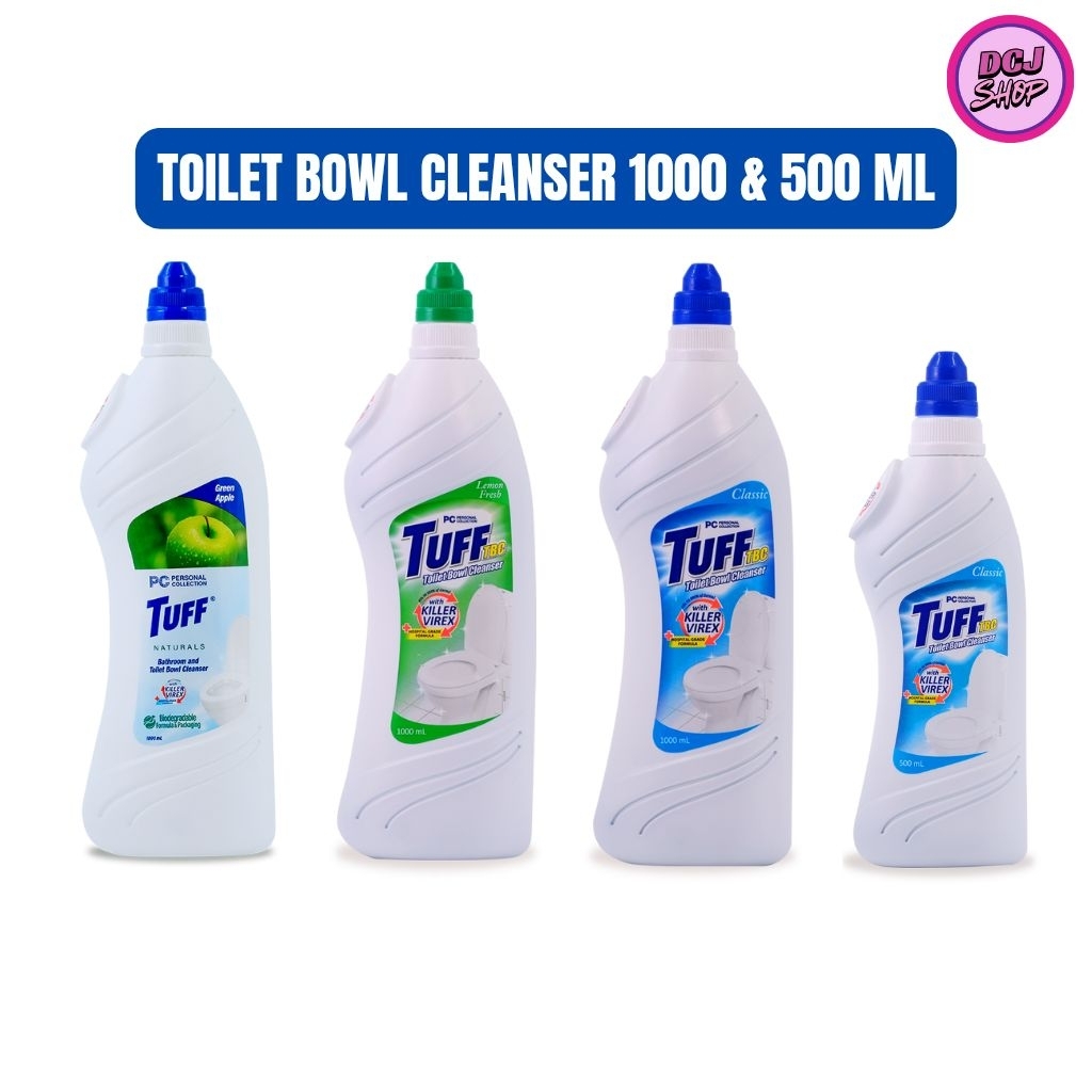 DCJ SHOP Tuff TBC Bathroom & Toilet Bowl Cleanser 500mL/1000mL Toilet ...