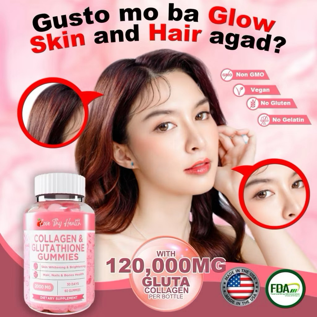 luxxe white glutathione supplement Luxxe White Glutathione Ultima 1 bottle 60 capsules