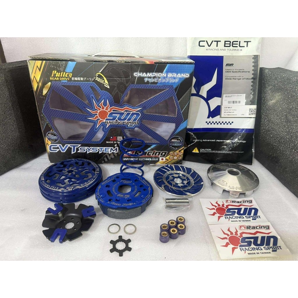 SUN RACING CVT KIT SET MIO SPORTY SOULTY CVTKIT04 | Shopee Philippines