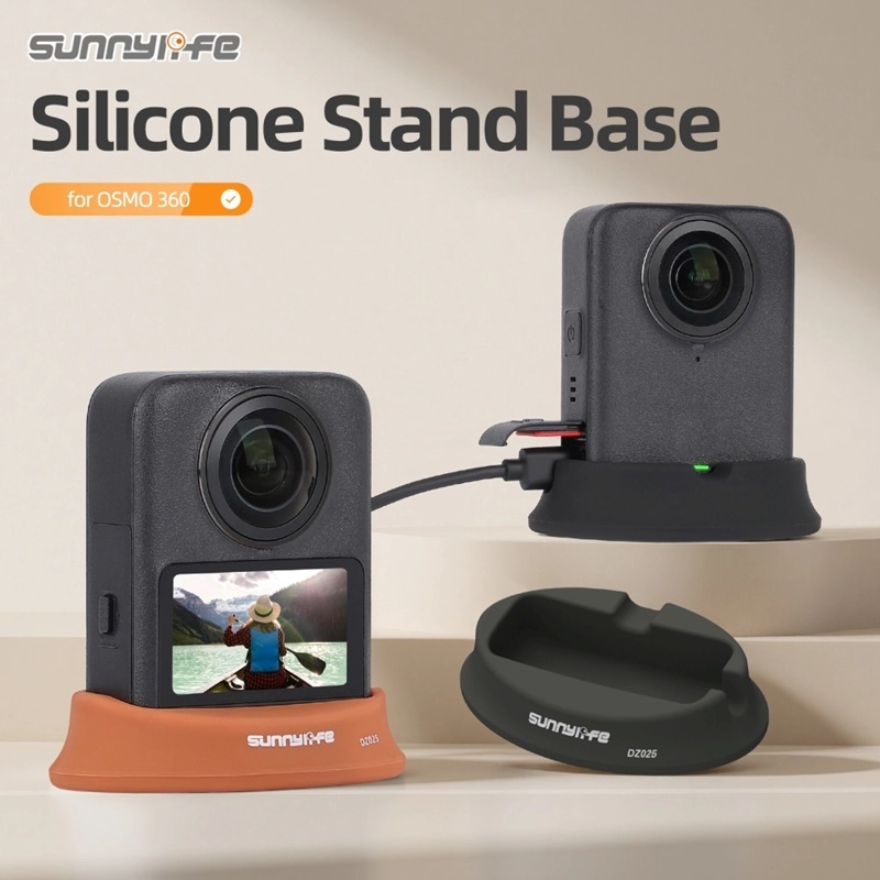 Sunnylife Silicone Stand Base for DJI Osmo 360 – Desktop & Car Console ...