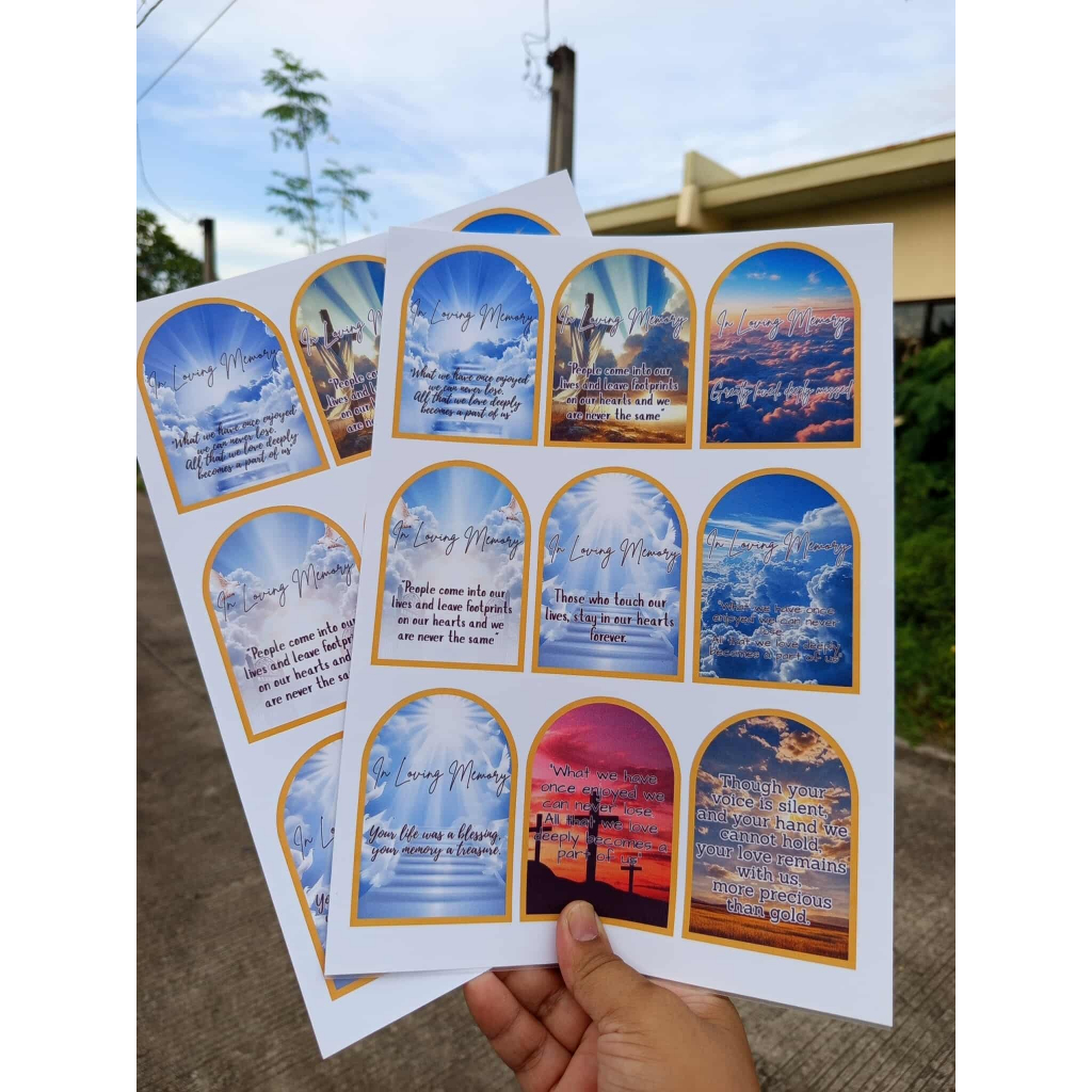 9PCS PRINTED UNDAS TOPPER / MEMORIAL TOPPER QUINCEL PRINTS | Shopee ...
