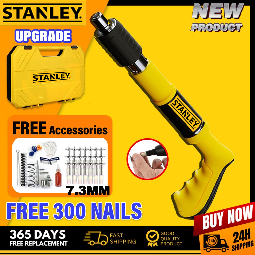 Stanley Nail Gun Manual Steel Nails Gun For Concrete Rivet Tool Steel ...