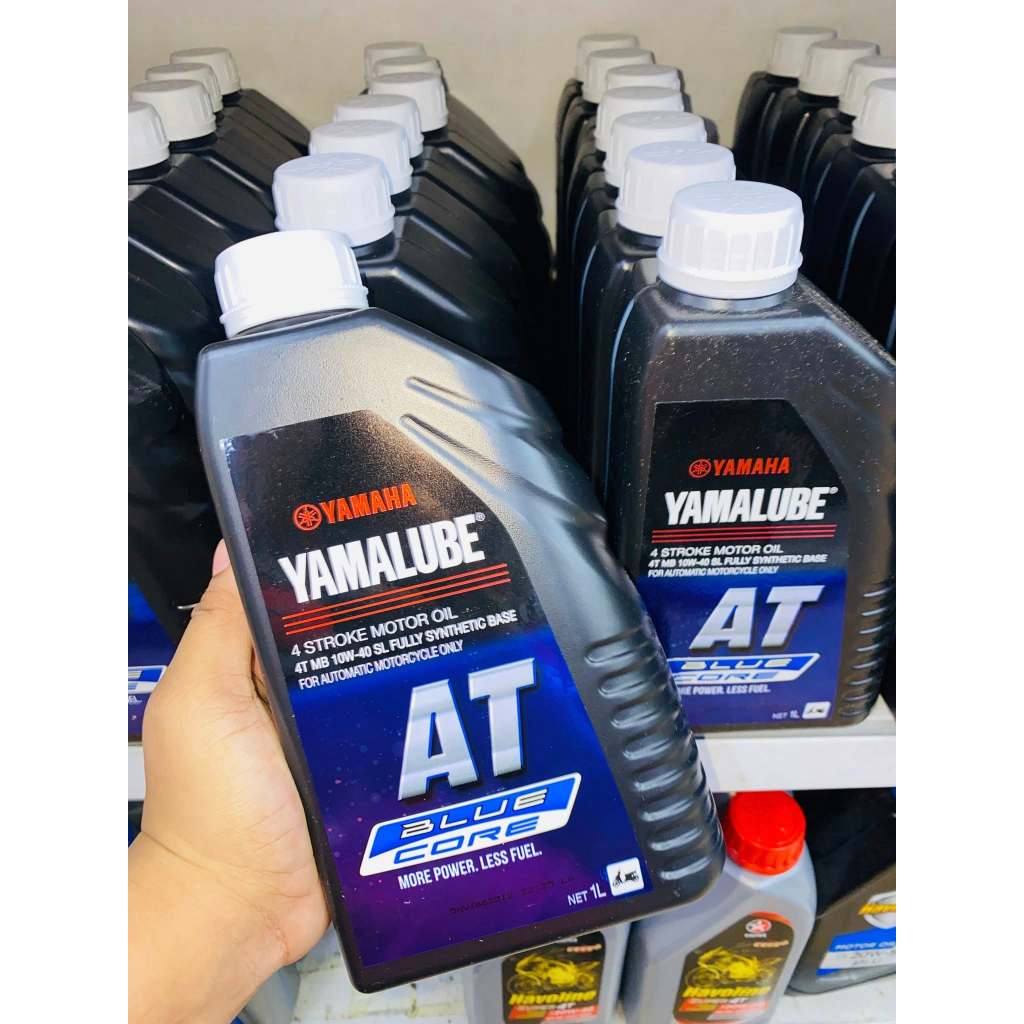 Yamalube 4-Stroke Motor Oil (AT BLUE CORE) 1L | Shopee Philippines