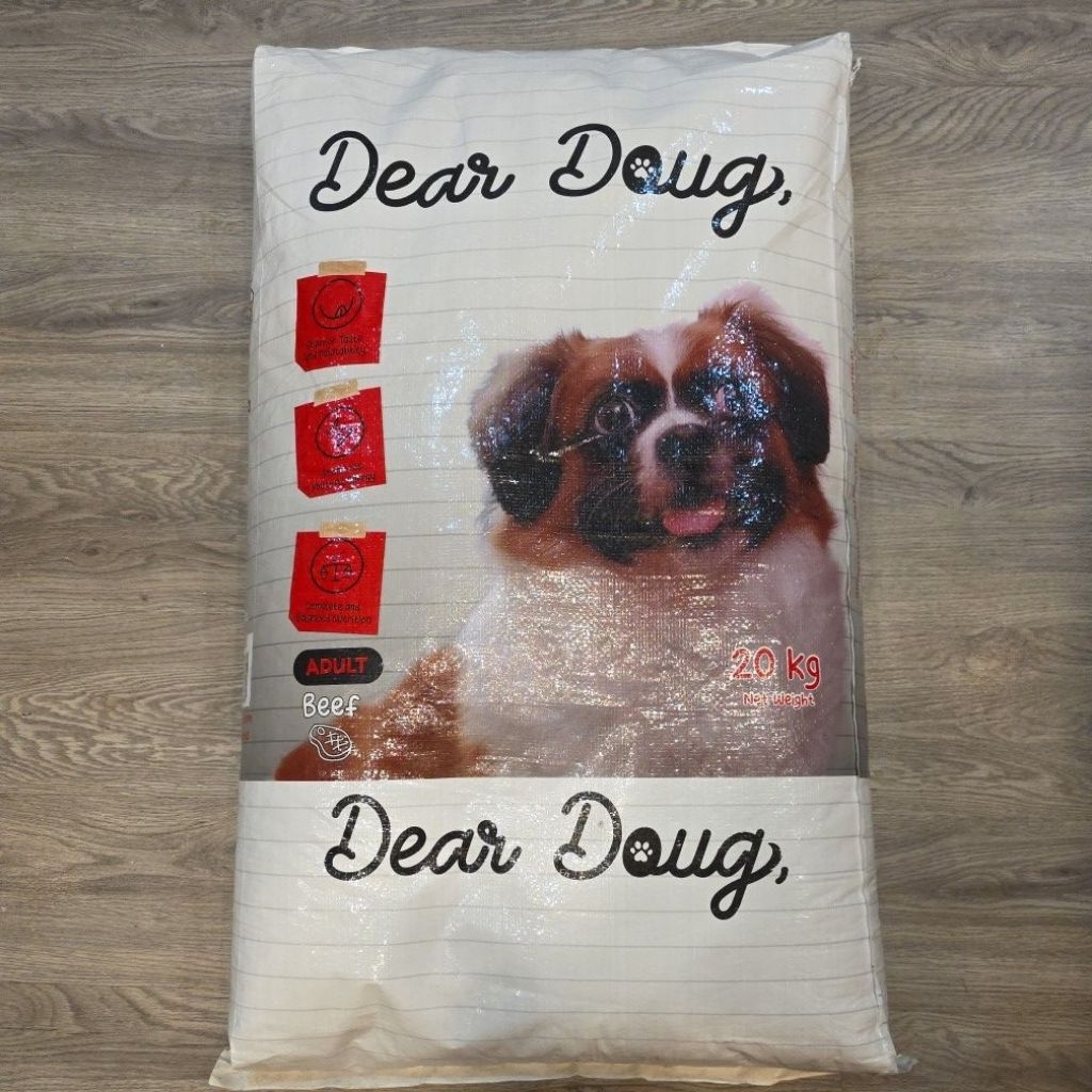 DEAR DOUG 20KG BEEF FLAVOR | Shopee Philippines