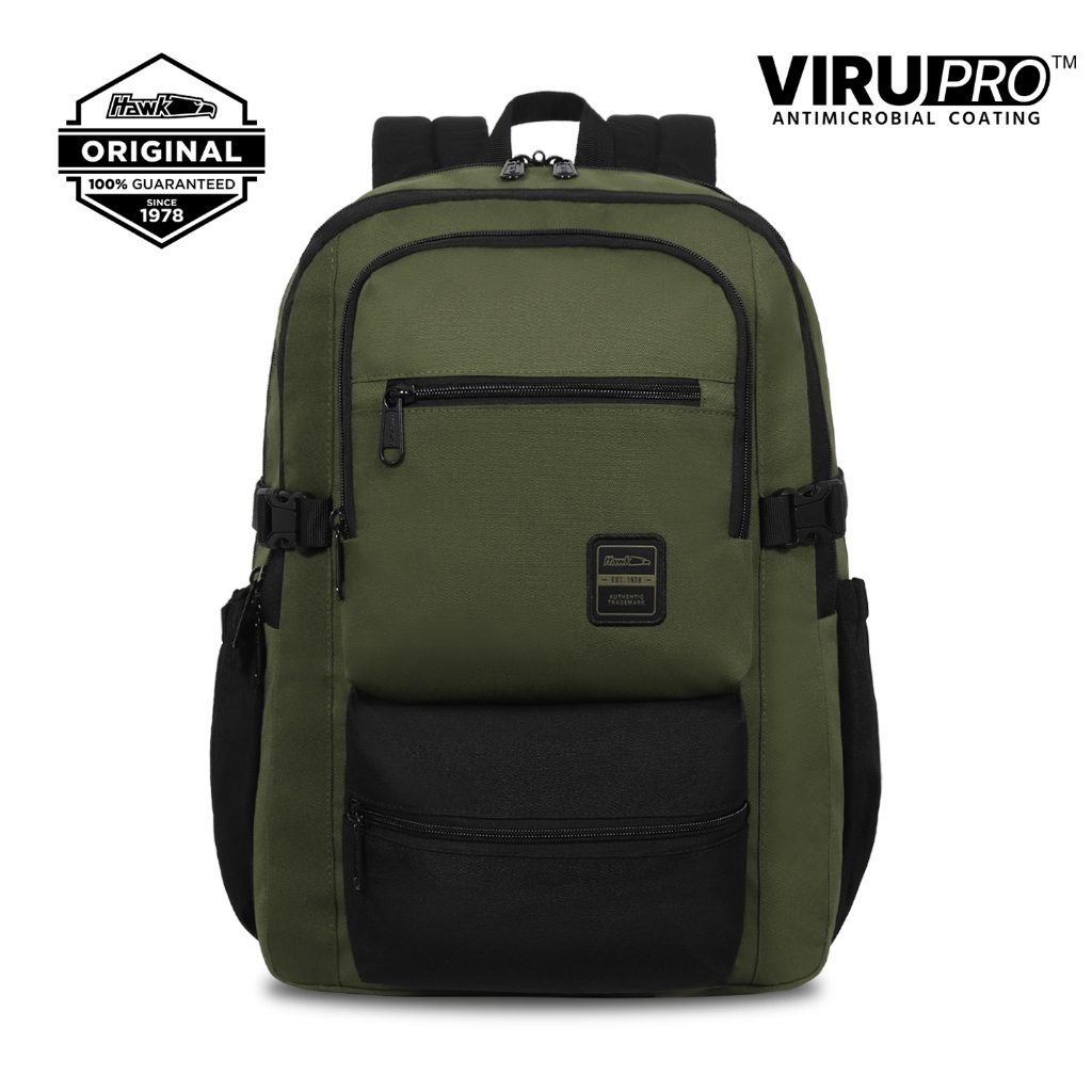 Hawk 6015 Lifestyle Backpack with VIRUPRO Anti-Microbial Protection ...