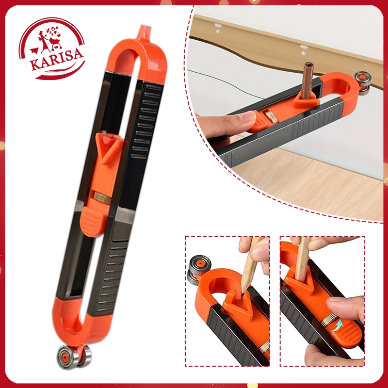 Precise Contour Scribe Tool Adjustable Woodworking Measurement Gauge ...