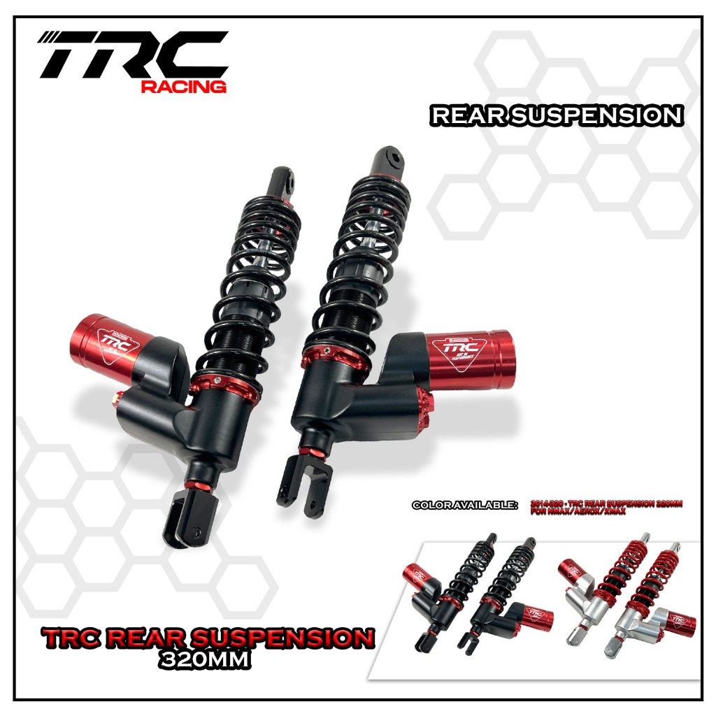 TRC Racing Shock Absorber Suspension X SPORTS PRO 320mm PCX/NMAX/AEROX ...