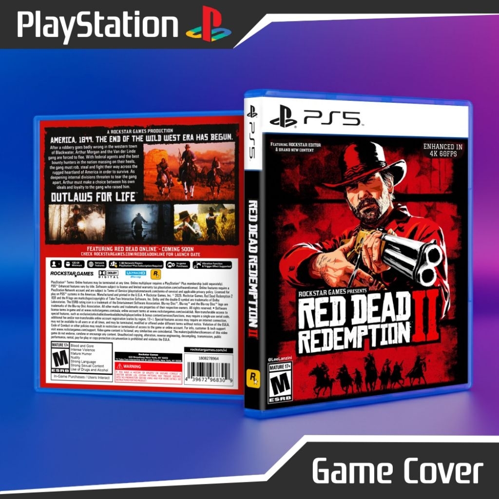 PlayStation 5 Red Dead Redemption 2 | Shopee Philippines