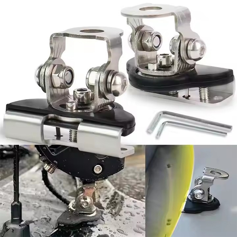 Universal Car LED Work Light Mount Bracket A-Pillar Hood Clamp for SUV ...