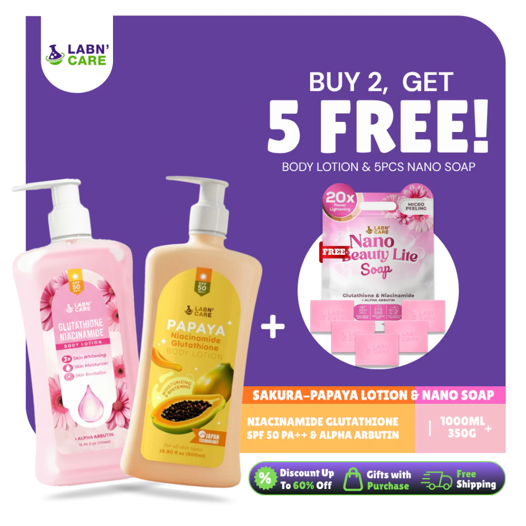 does ibuprofen block glutathione 𝐅𝐃𝐀 𝐀𝐏𝐏𝐑𝐎𝐕𝐄𝐃] PAPAYA & SAKURA GLUTATHIONE NIACINAMIDE BODY  WHITENING LOTION 500ML WITH SPF 50 PA++