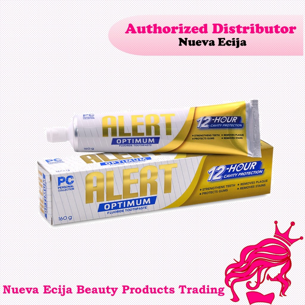 Personal Collection Alert Optimum Antibacterial Fluoride Toothpaste ...