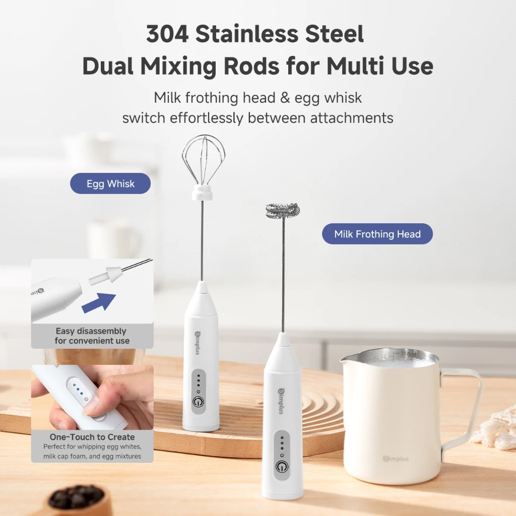 Simplus Electric Handheld Mixer Milk Frother