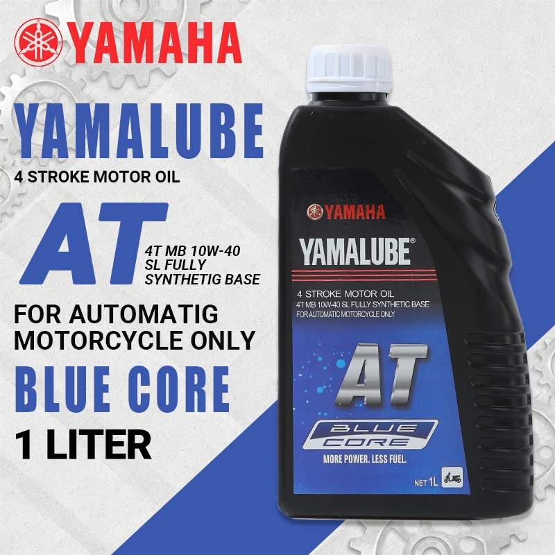 Yamalube Blue Core 10W-40 Fully Synthetic Motorcycles Oil 1L 4 STROKE ...