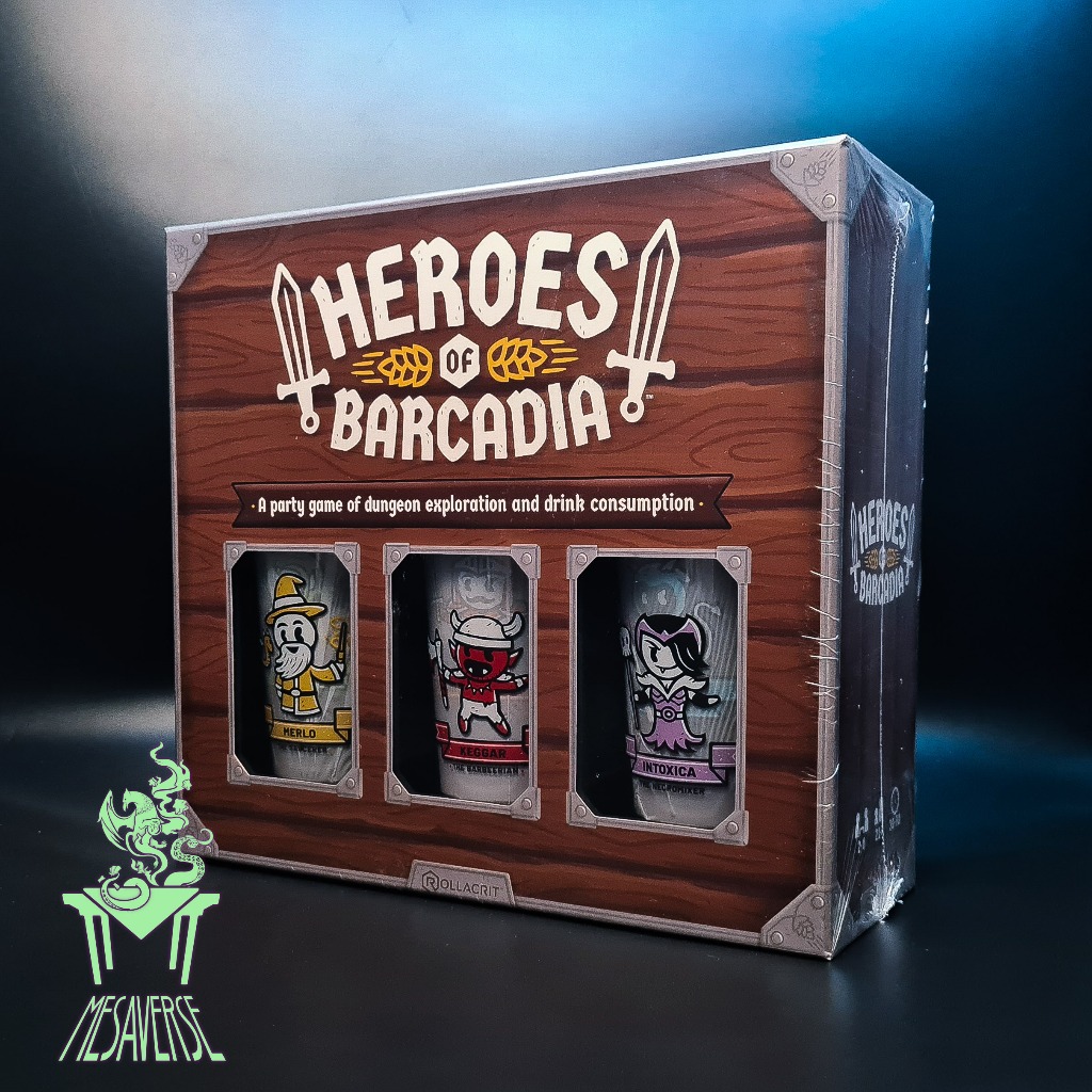 [Original] Heroes of Barcadia Board Game | Shopee Philippines