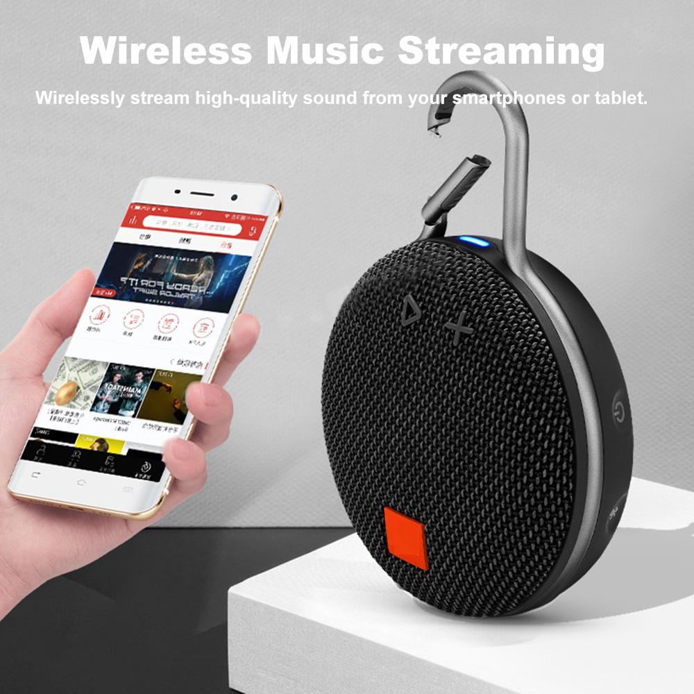 COD portable Wireless Bluetooth speaker clip on bike and motor Audio ...