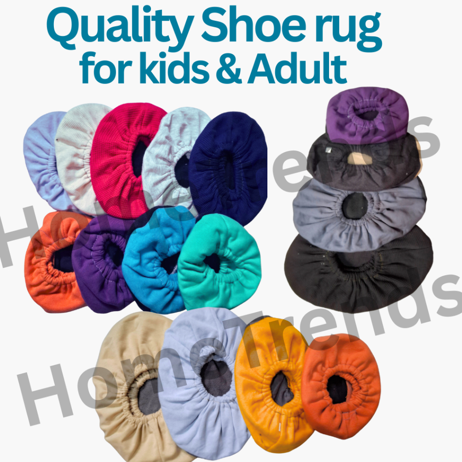 QUALITY SHOE RUG | FOOT RUG | SHOE COVER FOR KIDS AND ADULT | Shopee ...