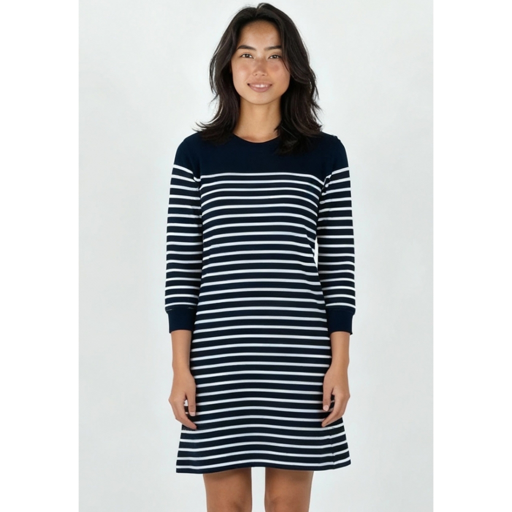 Blued Mozella Ladies Casual Striped Dress for Women | Shopee Philippines