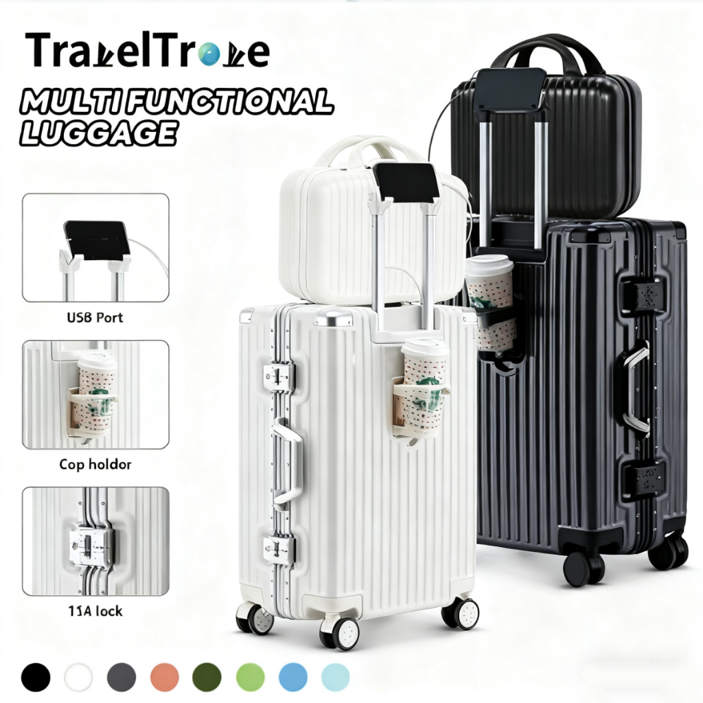 Traveltrove Luggage Travel Bag 20kg 30kg 40kg20''/24''/28 ...