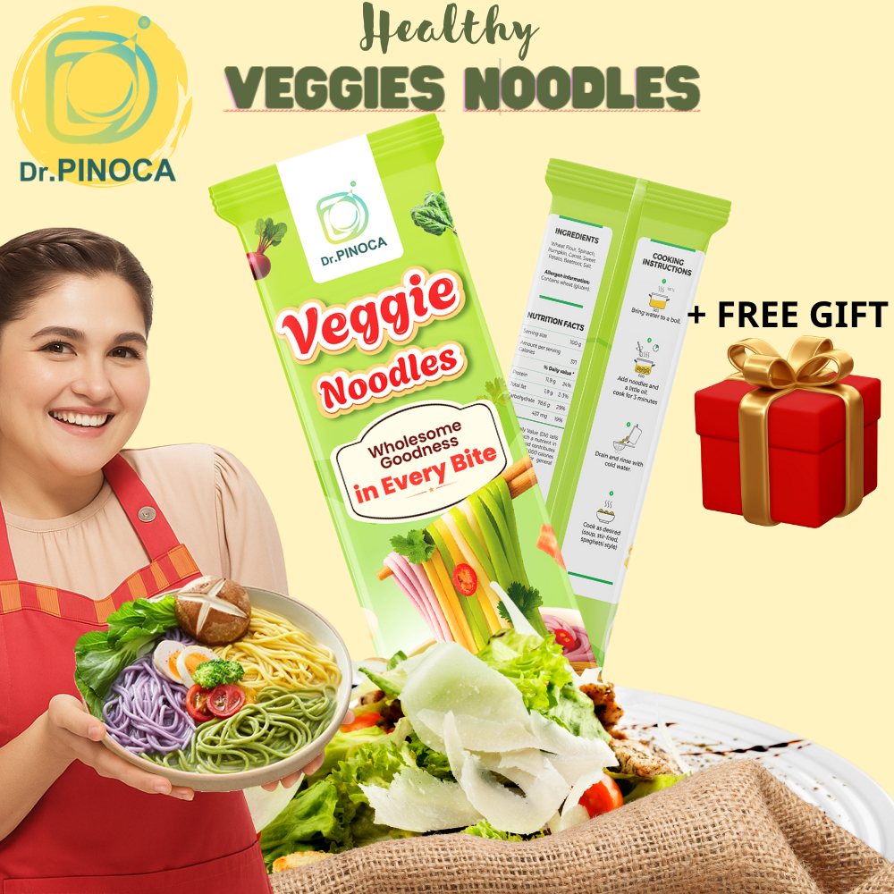 Dr.Pinoca Veggie Noodles Instant Buckwheat Noodles Healthy Vegetable ...