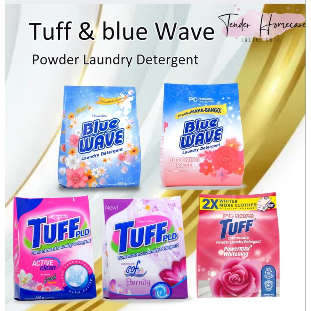 TUFF AND BLUEWAVE POWDER LAUNDRY DETERGENT | Shopee Philippines