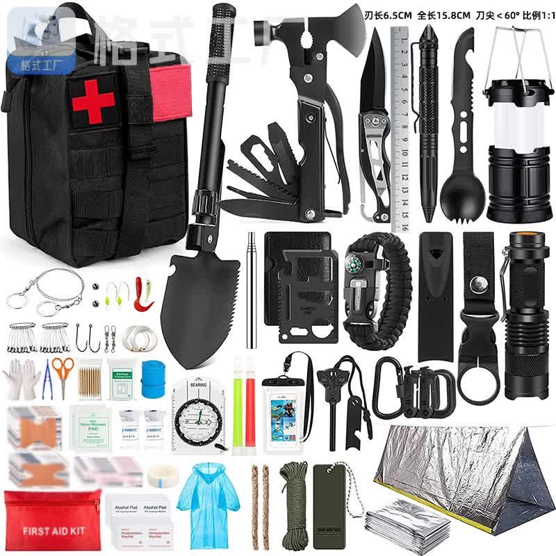 Emergency rescue kit family supplies reserve kit complete set of civil ...