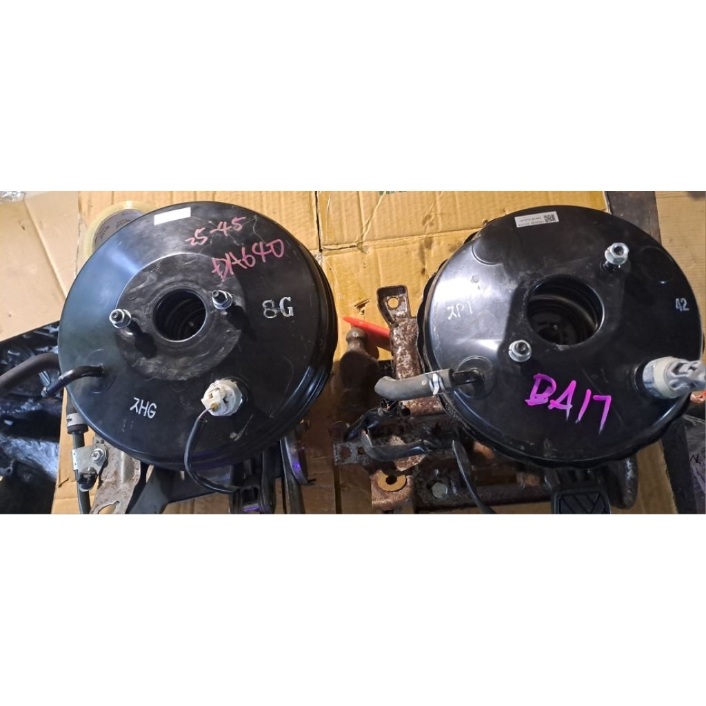 BRAKE BOOSTER SUZUKI MULTICAB DA64V DA64W DA63 DA17 DA16 PALLET SPACIA ...