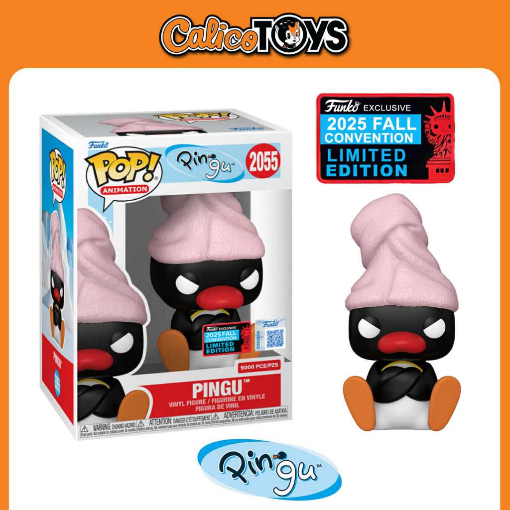 Funko POP! Animation: Pingu - Pingu Self Care (2025 Fall Convention ...