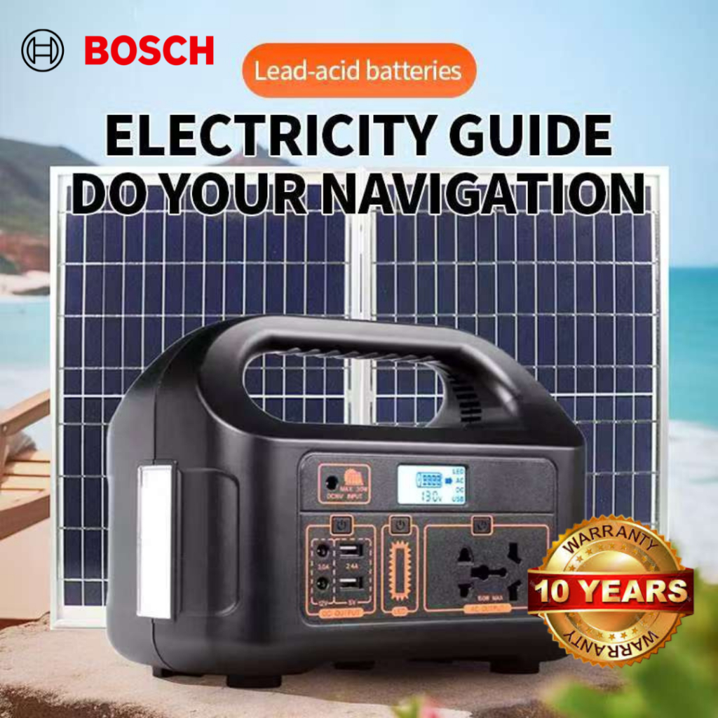 Portable Solar Power Station Emergency 150W Multi-Function PowerBank ...
