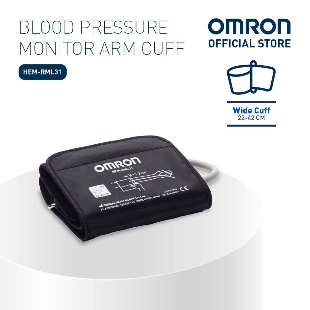 OMRON Blood Pressure Monitor BPM Machine Digital Wide Range Soft Arm ...