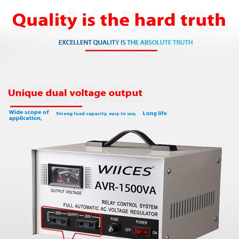 AVR-1500 SVR Type Automatic Voltage Regulator for Home TV & Computer ...