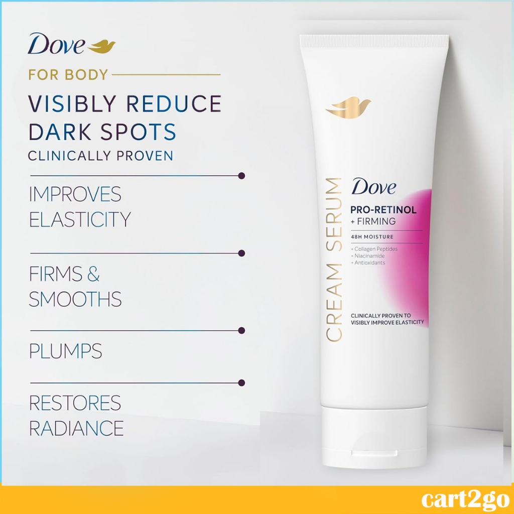 Dove Cream Serum Pro-Retinol + Firming for Elasticity & Firmness w ...